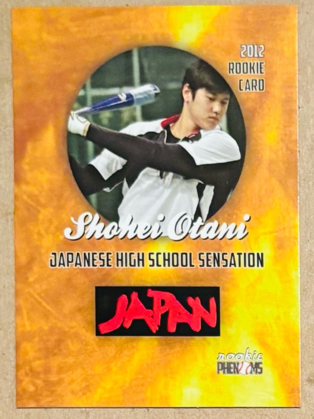 Shohei Otani 2012 Rookie Card - Japanese High School Sensation - #1